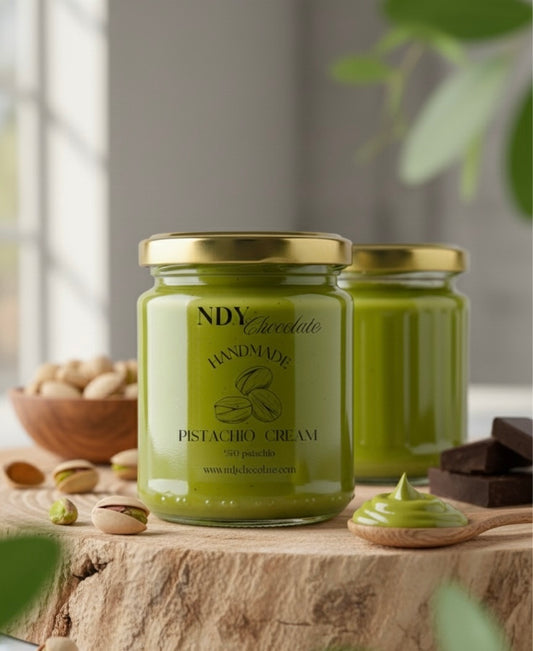 PREMIUM ORGANIC %70 PISTACHIO CREAM & SPREAD – Handmade, Additive-Free (170g)